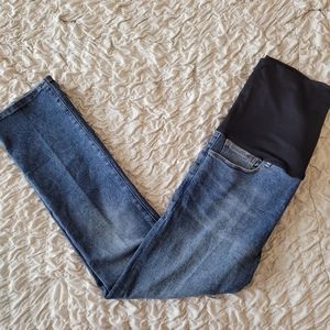 Good American Maternity Straight Leg Jeans